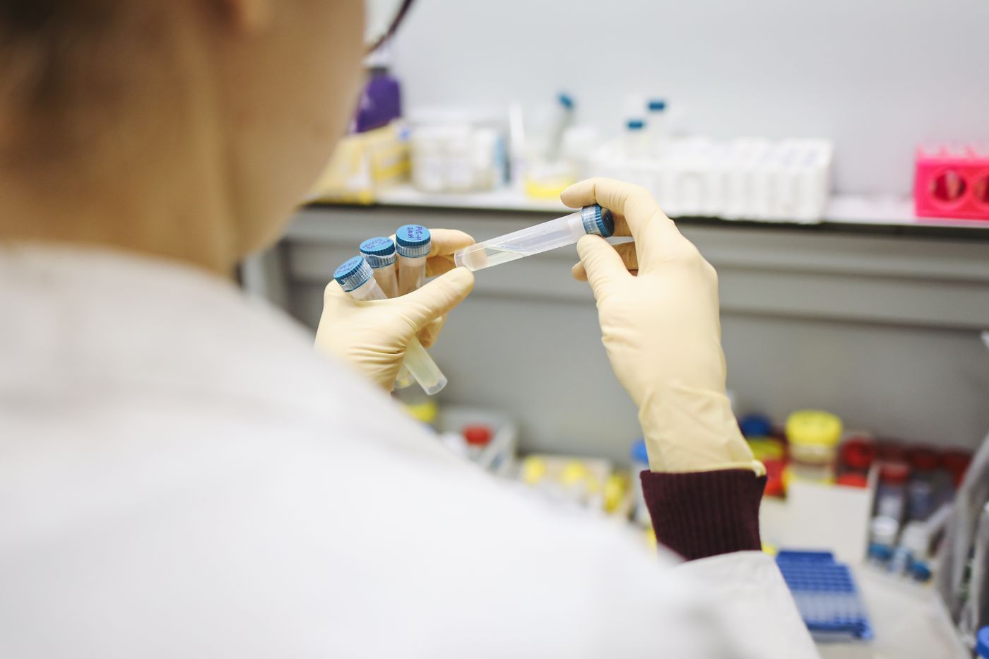 Krishna Labs laboratory team reviewing test results
